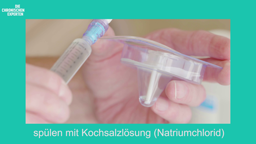 Anstechen Port-a-Cath